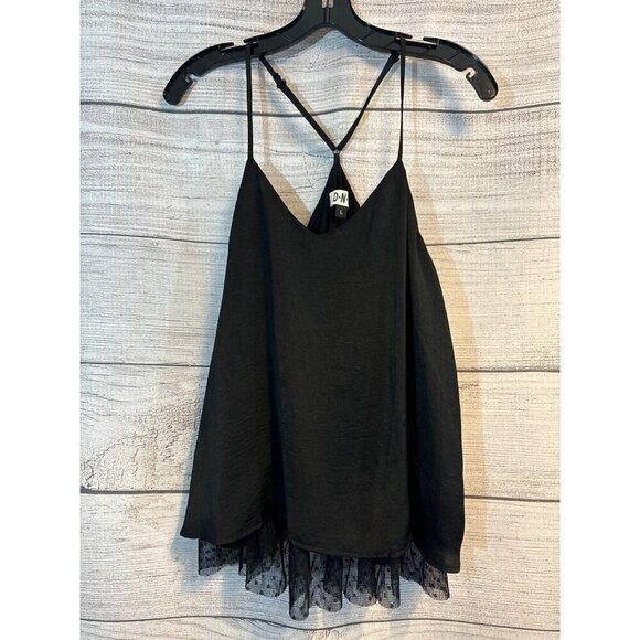 D×N×T Layered Racerback Camisole With Lace Detail Size L - Picture 1 of 4